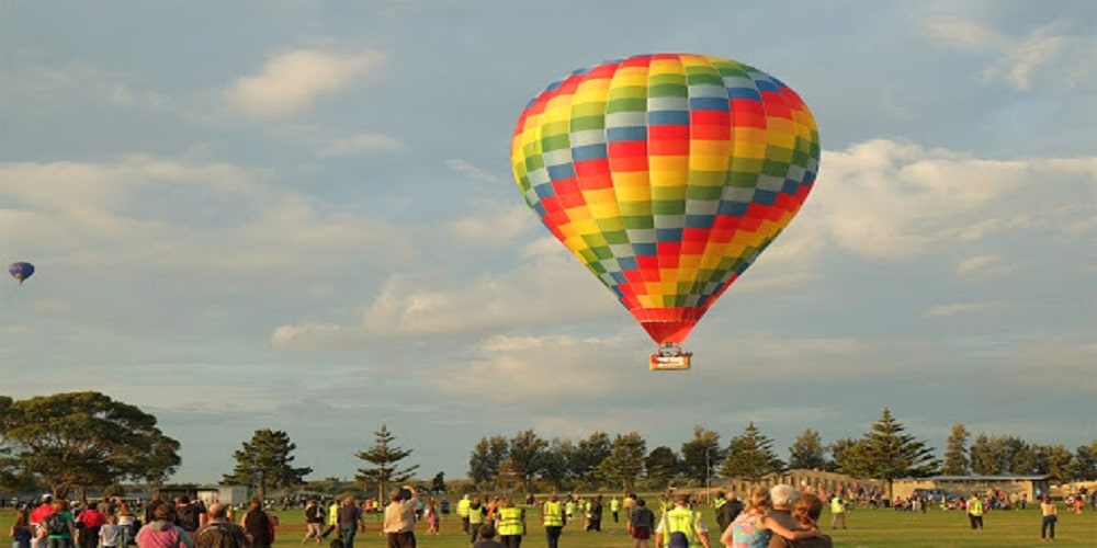Hot air Balloon at Damdama Lake