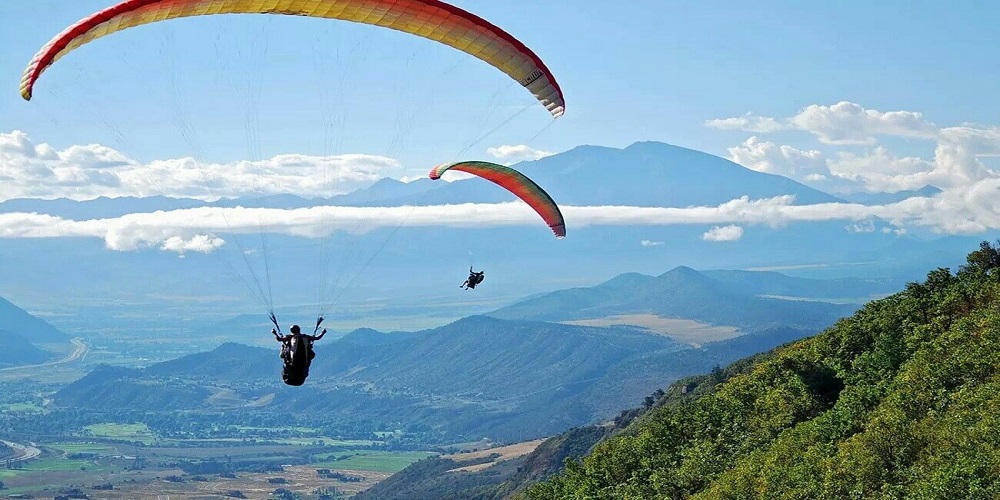 Manali tourism places to visit is Paragliding in Manali