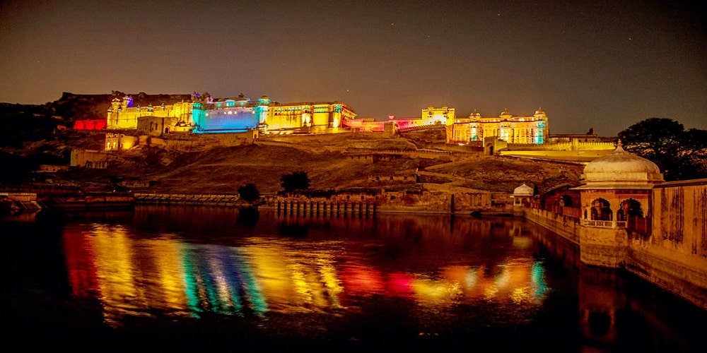 Light and Sound show at Amber fort