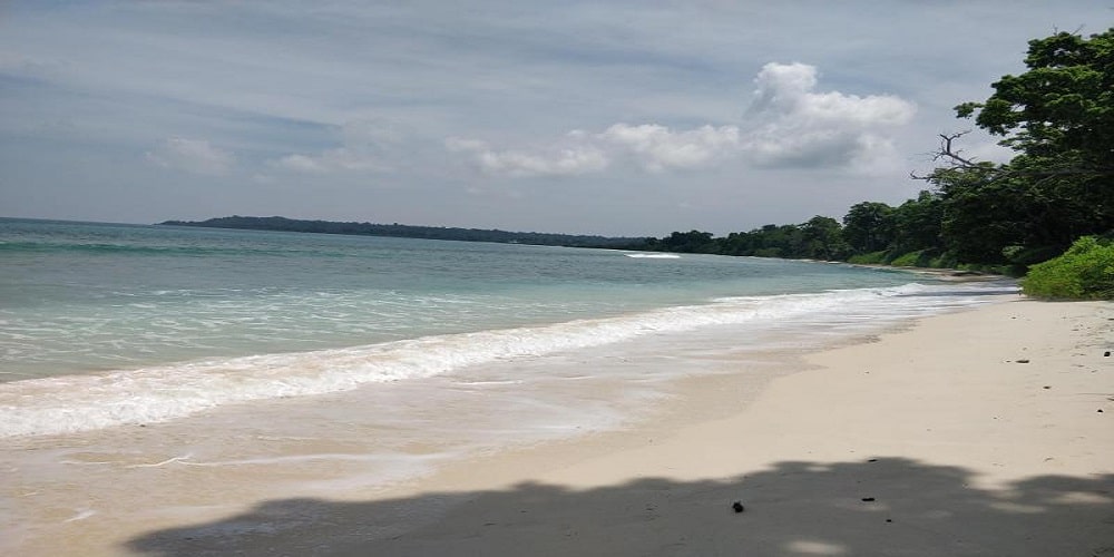 Laxmanpur Beach by Havelock island Andaman Tourism, good for sunbathing