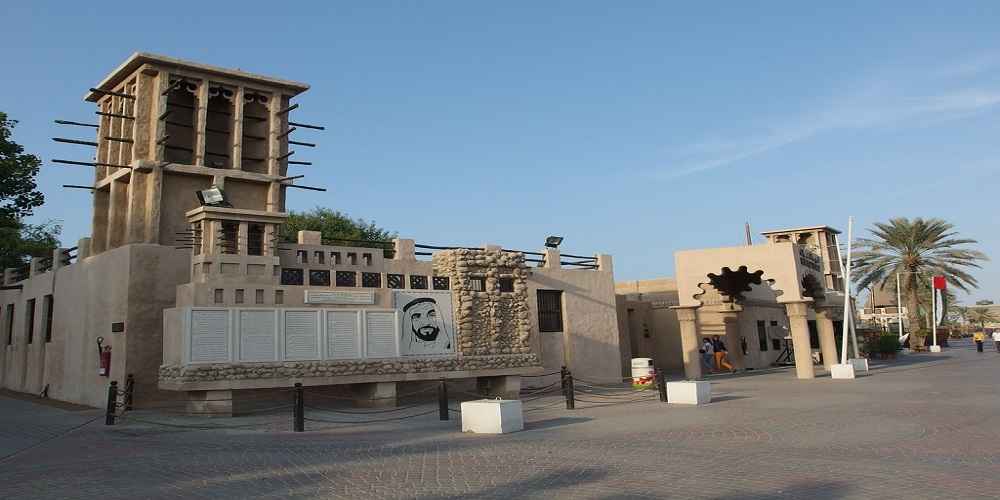 Bur Dubai village a old place shows culture of Locals