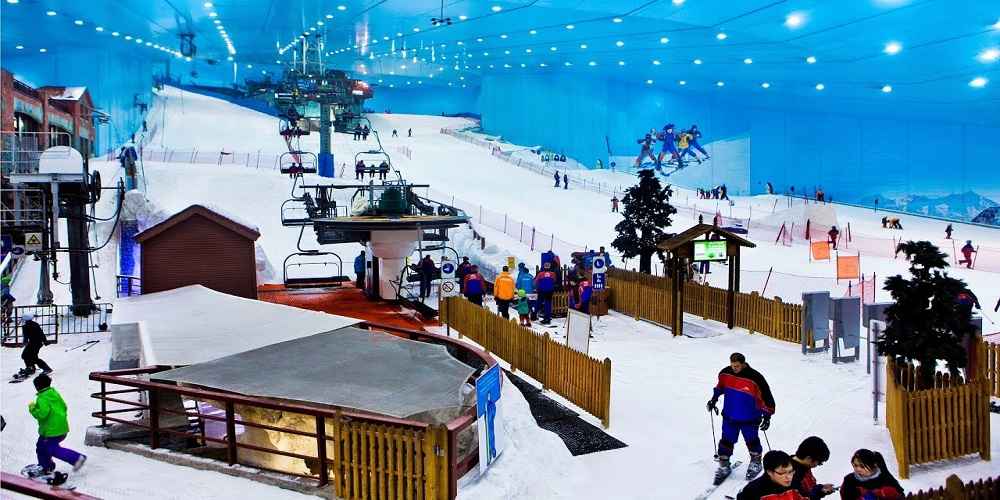 Snow Park at Mall of the Emirates