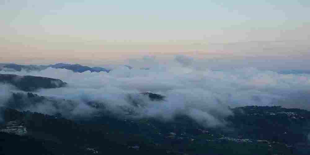 Clouds End in Mussoorie Hill station