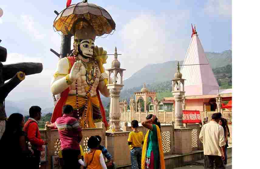 Hanuman Garhi in Bhimtal. Places to visit in Bhimtal