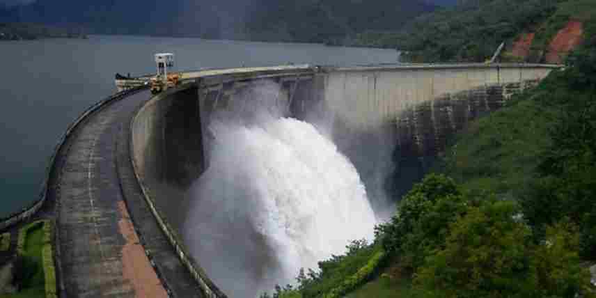 Victoria Dam at Bhimtal Lake. Places to visit in Bhimtal