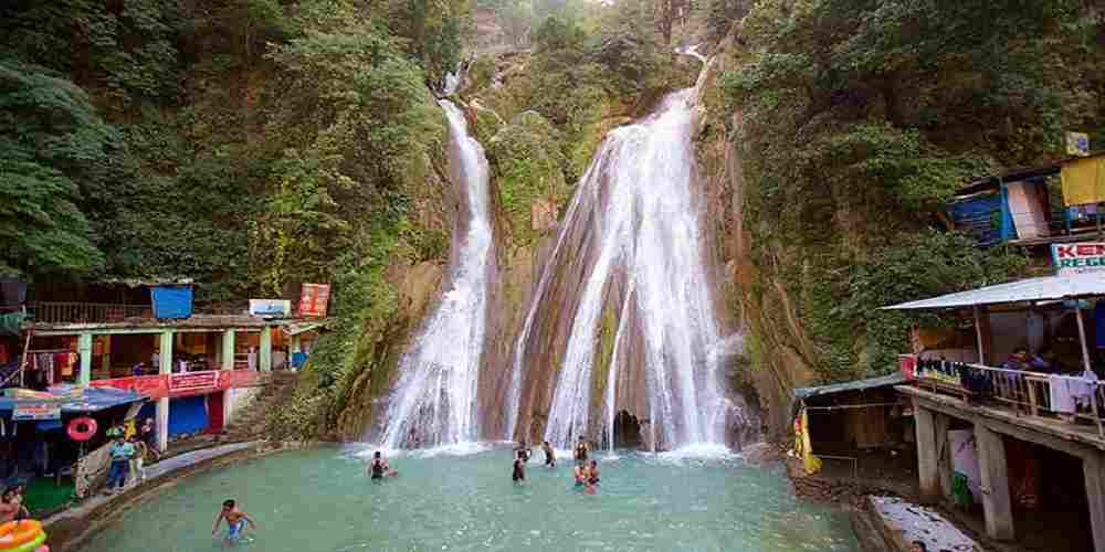 Kempty Falls in Mussoorie Hill Station